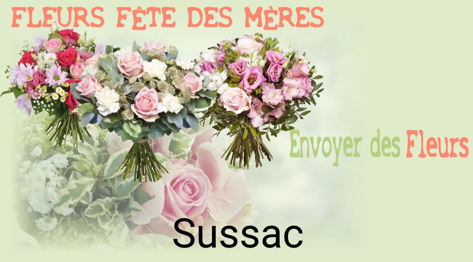 Bouquet de Fête des Mères livré à Sussac